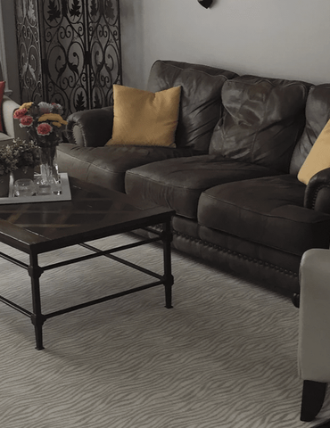 Carpet in a living room in Wheaton, IL from Superb Carpets, Inc.
