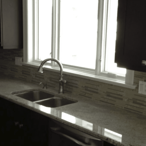 Remodeled tile kitchen in Glen Ellyn, IL from Superb Carpets, Inc.